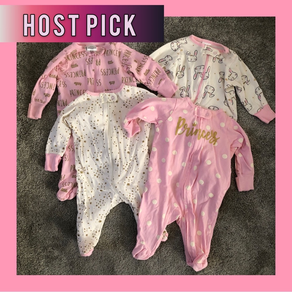 Gerber 4 Pack Sleep 'N Play Footie